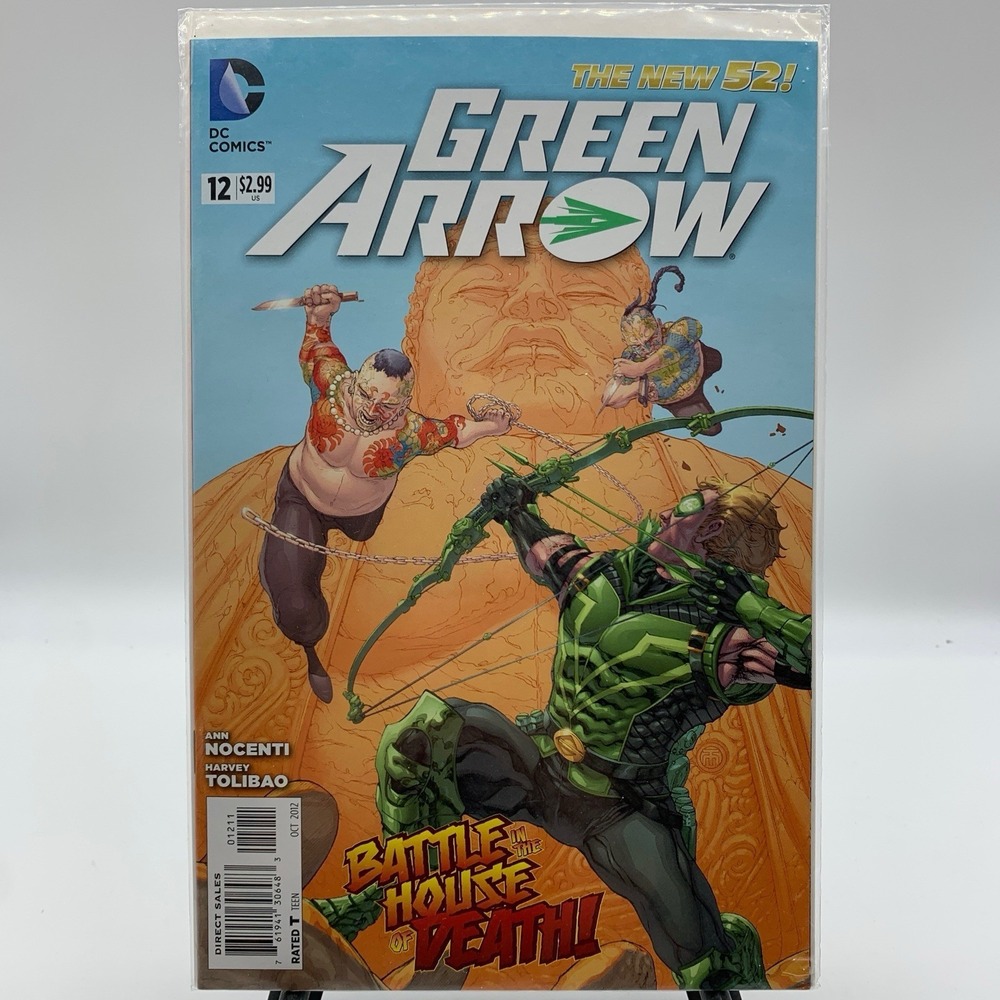 Green Arrow #12 DC Comics 2012 Bagged‎ And Boarded
